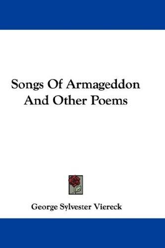 Cover of Songs Of Armageddon And Other Poems