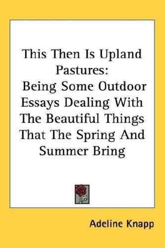 Cover of This then is upland pastures