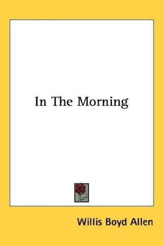 Cover of In the morning