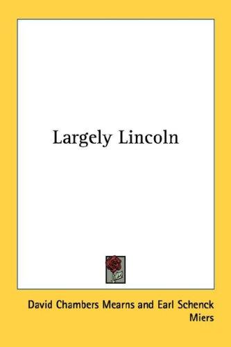 Cover of Largely Lincoln