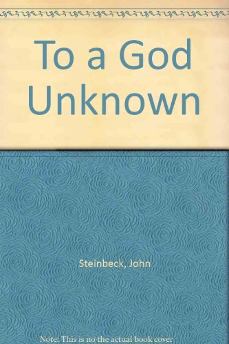 Cover of To a God Unknown