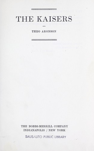 Cover of The kaisers