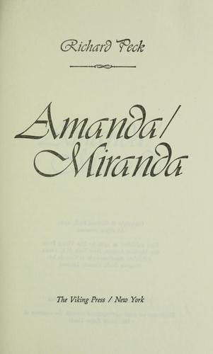 Cover of Amanda/Miranda