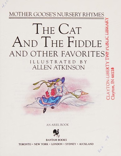 Cover of The cat and the fiddle and other favorites