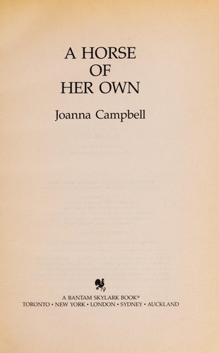 Cover of A Horse of Her Own