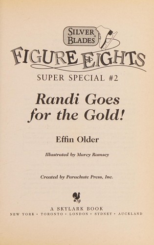 Cover of Randi Goes for the Gold! (Silver Blades)