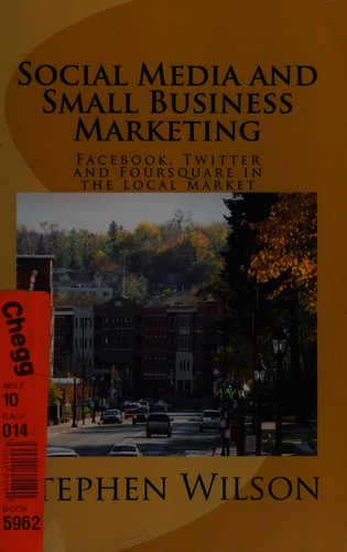 Cover of Social media and small business marketing