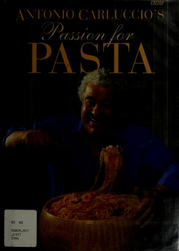 Cover of Antonio Carluccio's passion for pasta