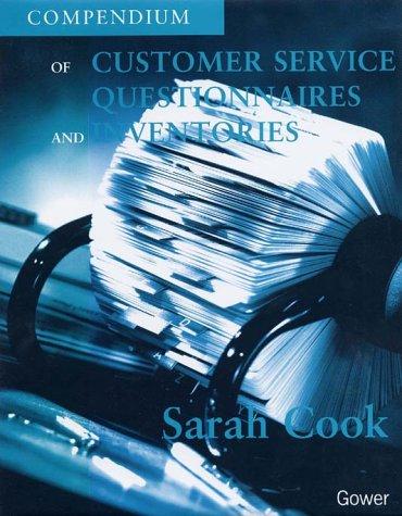 Cover of Compendium of Customer Service Questionnaires and Inventories