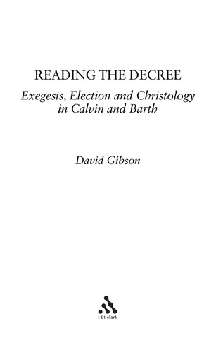 Cover of Reading the decree