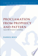 Cover of Proclamation from Prophecy and Pattern