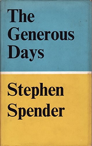 Cover of The Generous Days