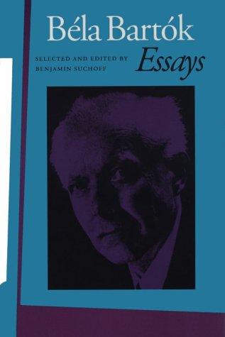 Cover of Essays