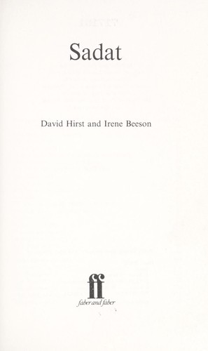 Cover of Sadat