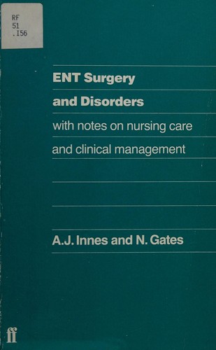 Cover of ENT surgery and disorders