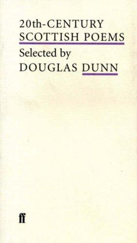 Cover of Twentieth Century Scottish Poems (Poet to Poet: An Essential Choice of Classic Verse)