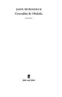 Cover of Crocodiles and obelisks