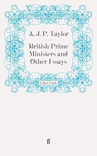 Cover of British Prime Ministers and Other Essays