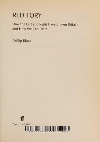 Cover of Red Tory