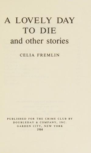 Cover of Lovely Day to Die