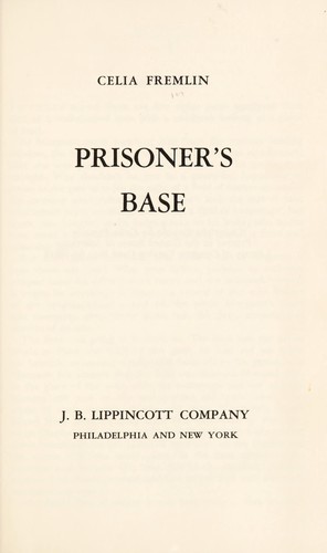 Cover of Prisoner's base