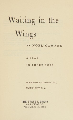 Cover of Waiting in the wings