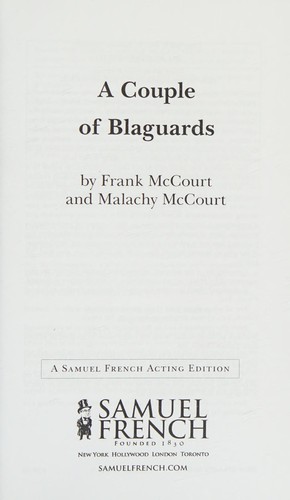 Cover of A Couple of Blaguards