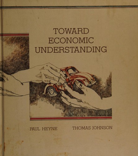 Cover of Toward economic understanding