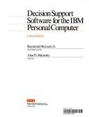 Cover of Decision support software for the IBM personal computer