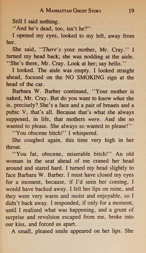 Cover of A Manhattan Ghost Story