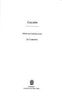 Cover of Galdós