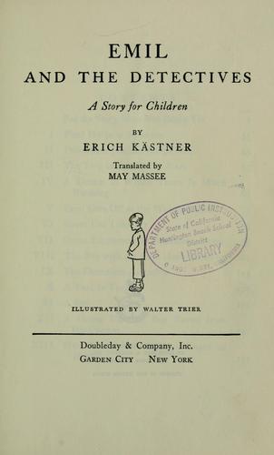 Cover of Emil And The Detectives