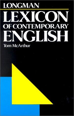 Cover of Longman lexicon of contempory English