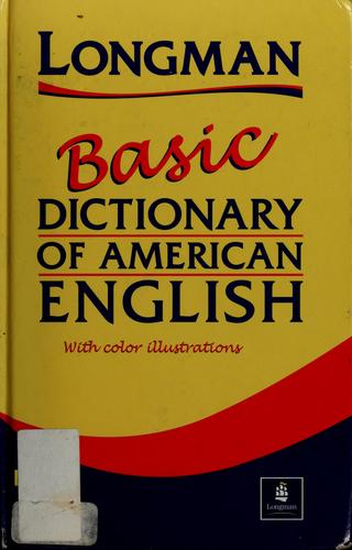 Cover of Longman basic dictionary of American English