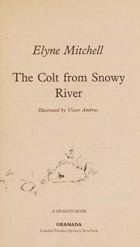 Cover of The Colt from Snowy River