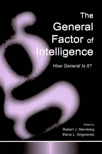 Cover of The general factor of intelligence