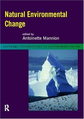 Cover of Natural environmental change