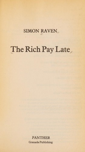 Cover of The Rich Pay Late