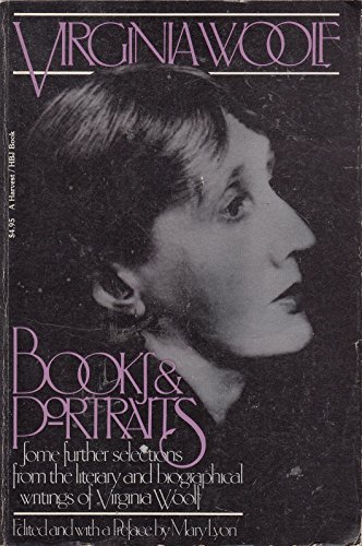 Cover of Books & Portraits: Some Further Selections from the Literary & Biographical Writings