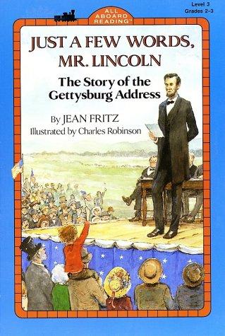 Cover of Just a Few Words, Mr. Lincoln