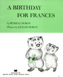 Cover of A Birthday for Frances