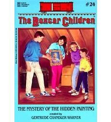 Cover of The mystery of the hidden painting