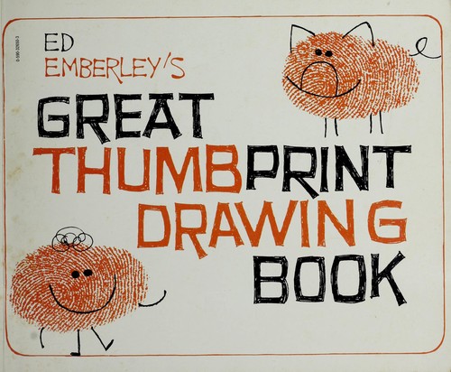 Cover of Ed Emberley's Great Thumbprint Drawing Book