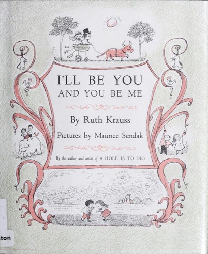 Cover of I'll Be You and You Be Me