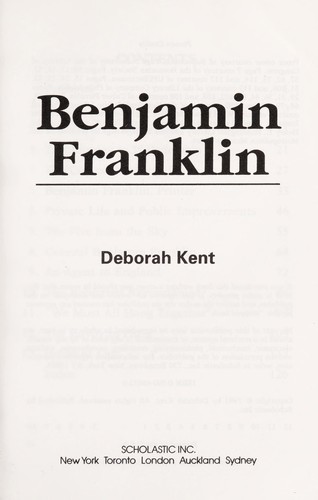 Cover of Benjamin Franklin