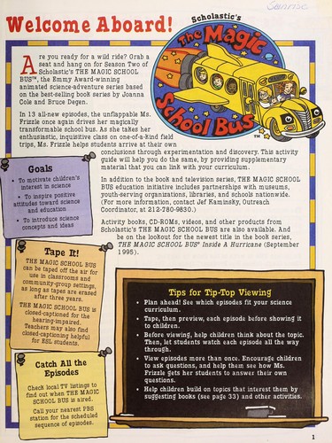 Cover of Scholastic's The magic school bus activity guide : season 2