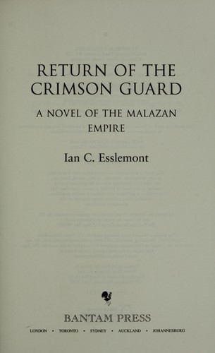 Cover of Return of the Crimson Guard