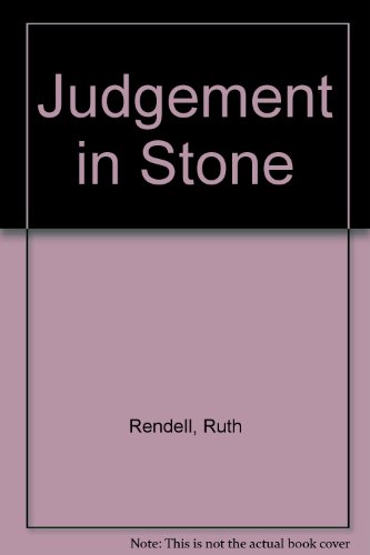 Cover of A Judgement in Stone