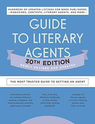 Cover of Guide to Literary Agents 30th Edition