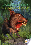 Cover of ¿Qué sabemos sobre el Chupacabras?